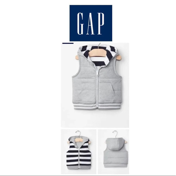 GAP REVERSIBLE VEST - Picture 3 of 6